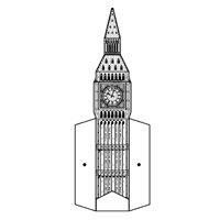 Big Ben Paper Model