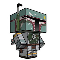 Boba Fett Paper Model