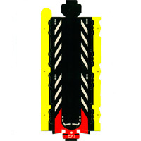 Canadian National Railway Train Paper Model
