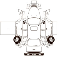 Chrysler PT Cruiser Paper Model