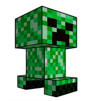 Creeper Paper Model