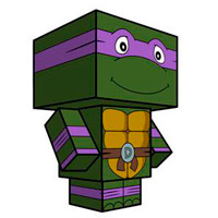 Donatello Paper Model