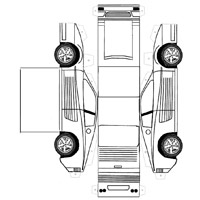 Ferrari Testerossa Paper Model