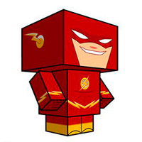 Flash Papercraft Model