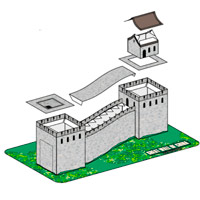Great Wall of China Paper Model