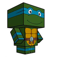 Leonardo Paper Model