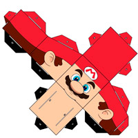 Mario Paper Model