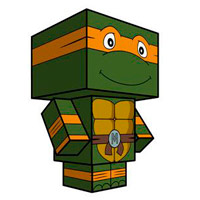 Michaelangelo Paper Model