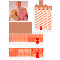 Santa House Paper Model