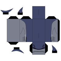 Shark Papercraft Model
