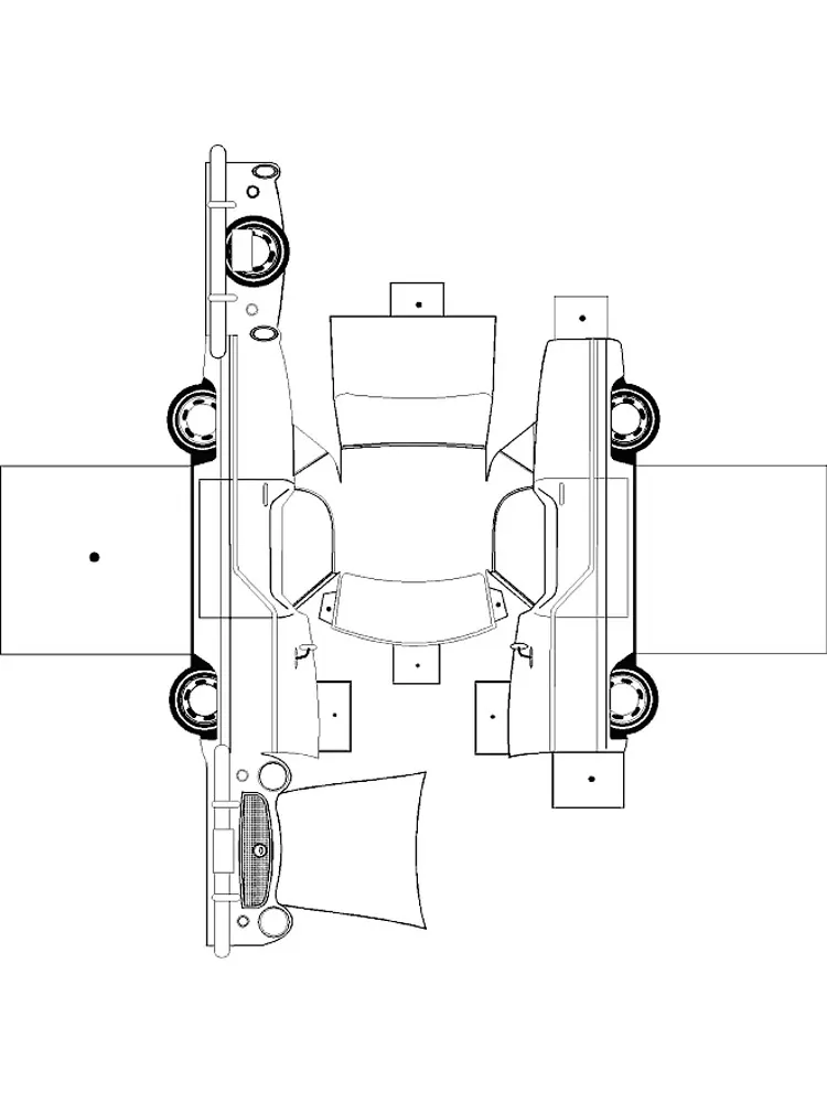Nash Metropolitan paper model — printable template